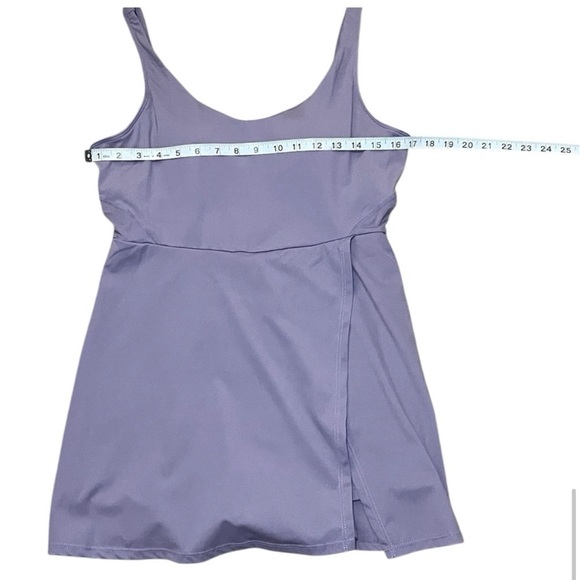 NEW!! Lilac Activewear Tennis Dress w/ Built-In Shorts - Size L - Picture 9 of 10